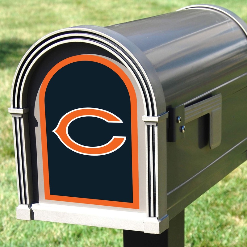 Chicago Bears – Mailbox Logo – Outdoor Wall Decal – Official NFL – Scratch Resistant Alumigraphics Smooth