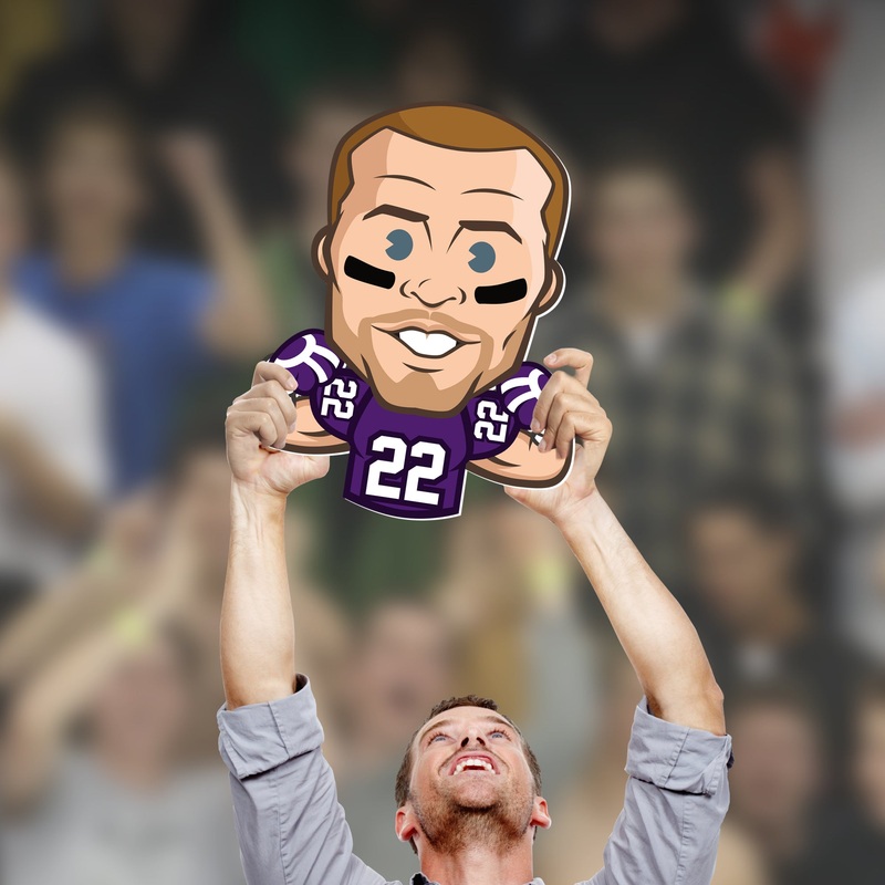 Harrison Smith – Big Head – Official NFL – Minnesota Vikings – Foam Core Cutout