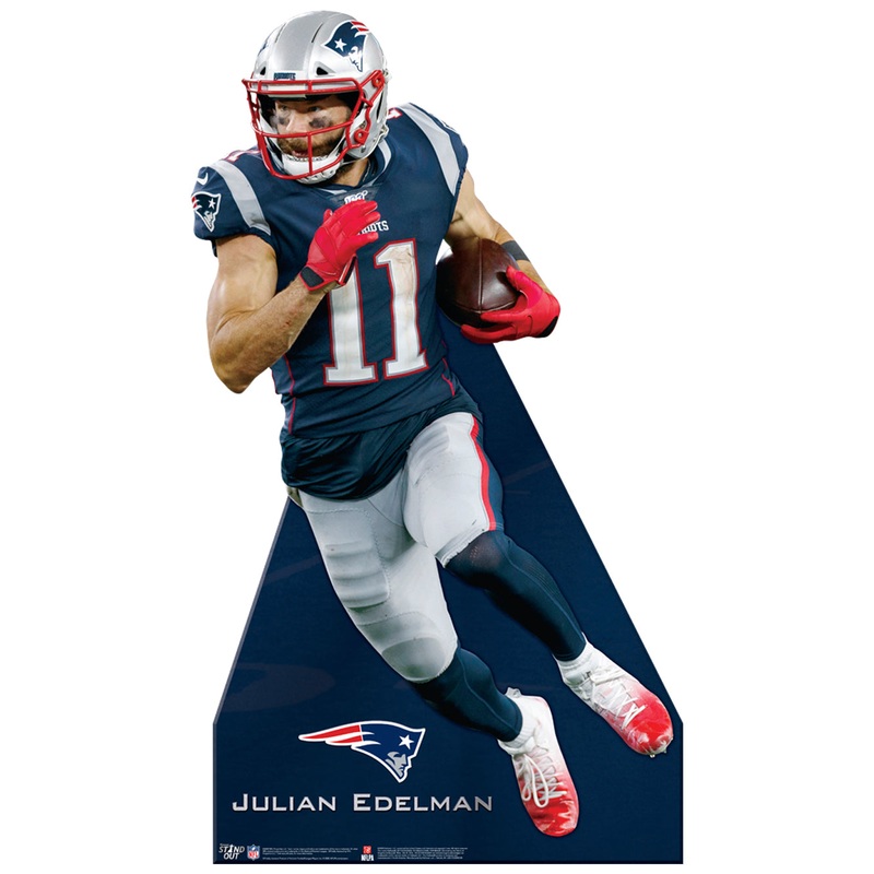 Julian Edelman – Life-Size Stand Out – Official NFL – New England Patriots – Foam Core Cutout