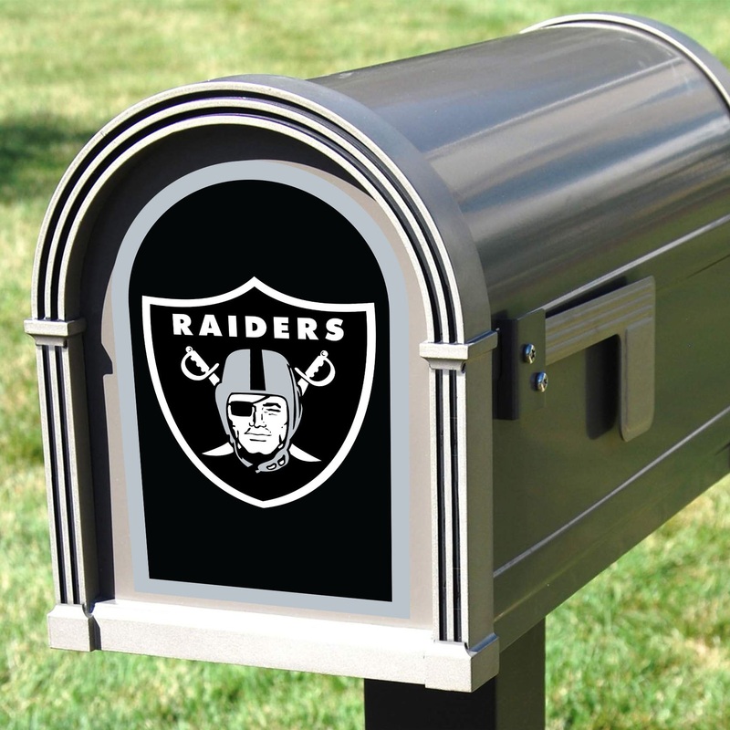 Las Vegas Raiders – Mailbox Logo – Outdoor Wall Decal – Official NFL – Scratch Resistant Alumigraphics Smooth
