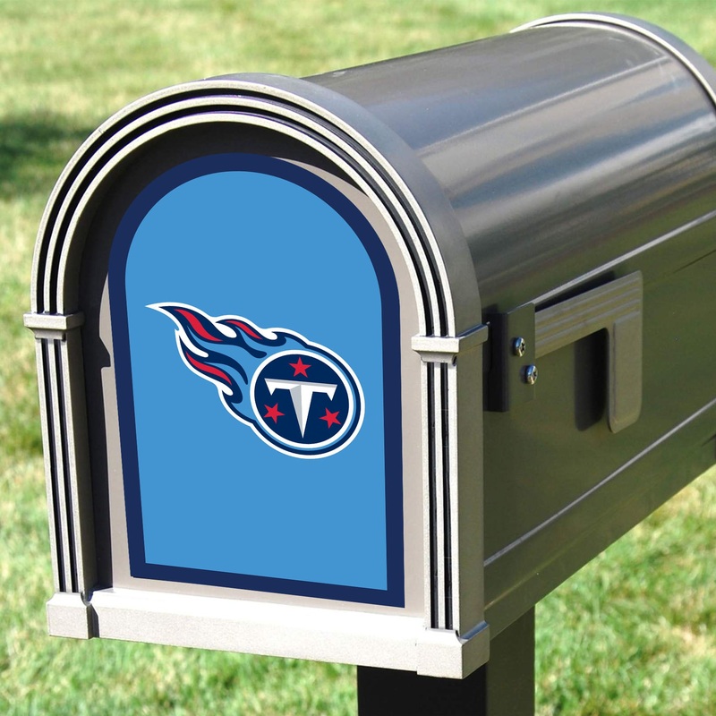 Tennessee Titans – Mailbox Logo – Outdoor Wall Decal – Official NFL – Scratch Resistant Alumigraphics Smooth