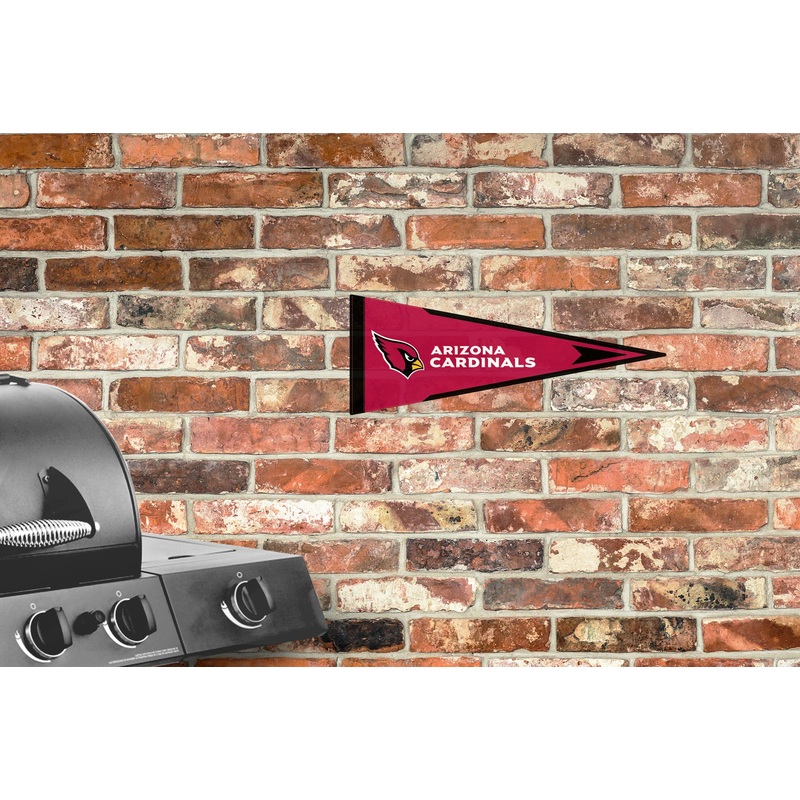Arizona Cardinals – Pennant – Outdoor Wall Decal – Official NFL – Scratch Resistant Alumigraphics Smooth