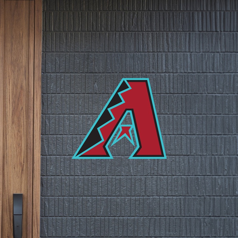Arizona Diamondbacks – Logo – Outdoor Wall Decals – Official MLB – Scratch Resistant Alumigraphics Smooth
