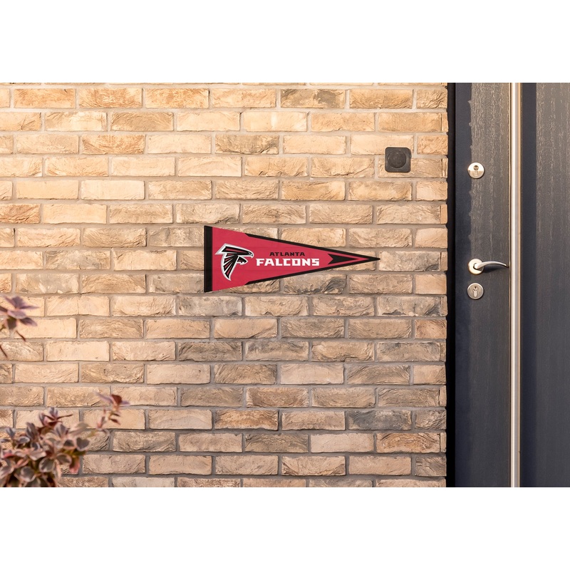 Atlanta Falcons – Pennant – Outdoor Wall Decal – Official NFL – Scratch Resistant Alumigraphics Smooth