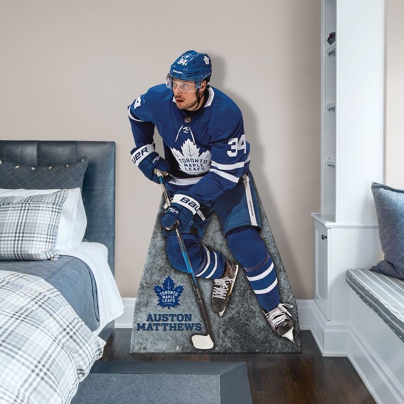Auston Matthews – Life-Size Stand Out – Official NHL – Toronto Maple Leafs – Foam Core Cutout