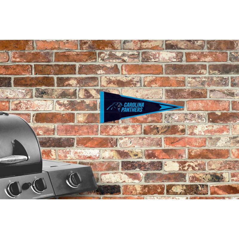 Carolina Panthers – Pennant – Outdoor Wall Decal – Official NFL – Scratch Resistant Alumigraphics Smooth