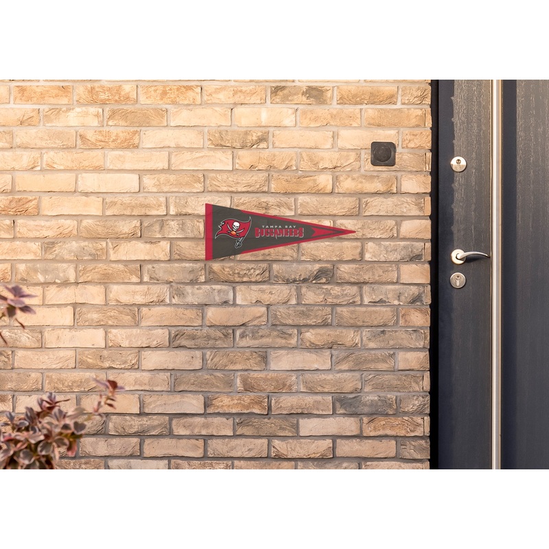Tampa Bay Buccaneers – Pennant – Outdoor Wall Decal – Official NFL – Scratch Resistant Alumigraphics Smooth