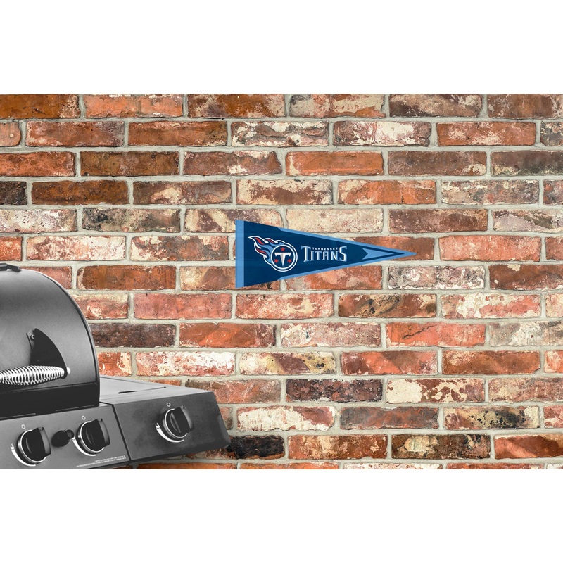 Tennessee Titans – Pennant – Outdoor Wall Decal – Official NFL – Scratch Resistant Alumigraphics Smooth