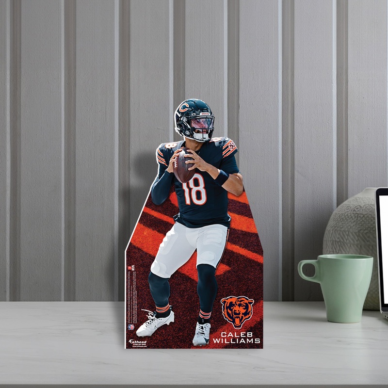 Caleb Williams – Mini Stand Out – Official NFL – Chicago Bears – Cardstock Cutout