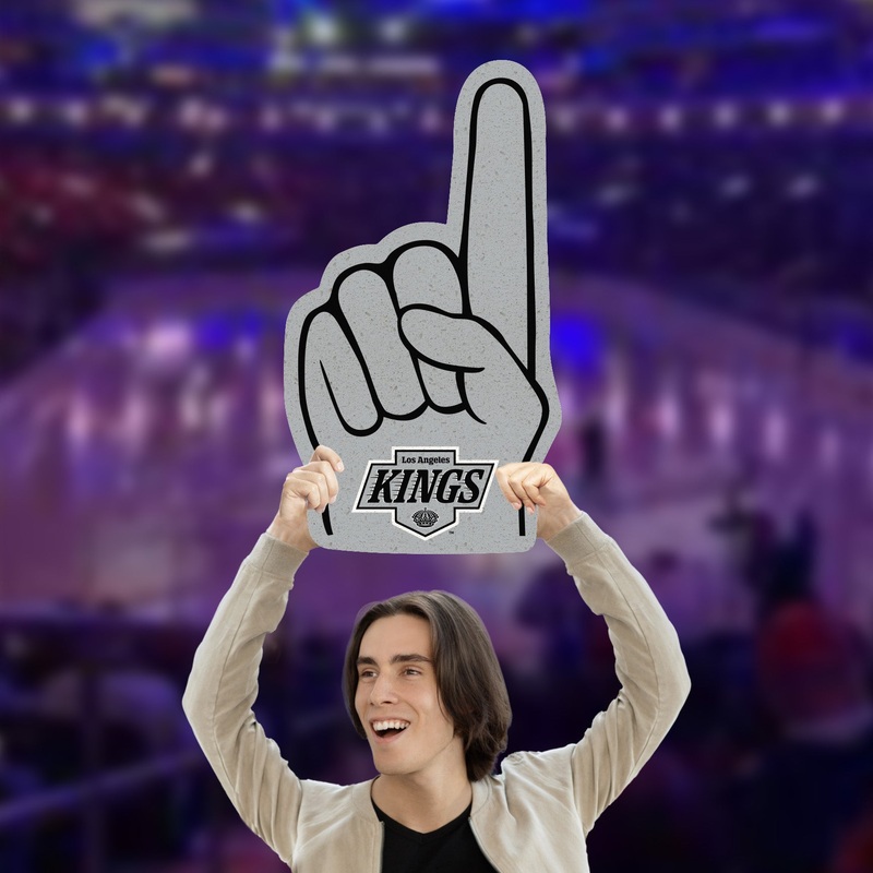 Foam Finger – Big Head – Official NHL – Los Angeles Kings – Foam Core Cutout #2