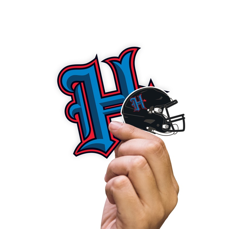 Houston Texans – 5 Logo Minis (Mixed Sizes) – Official NFL – Reusable Vinyl Decals #1