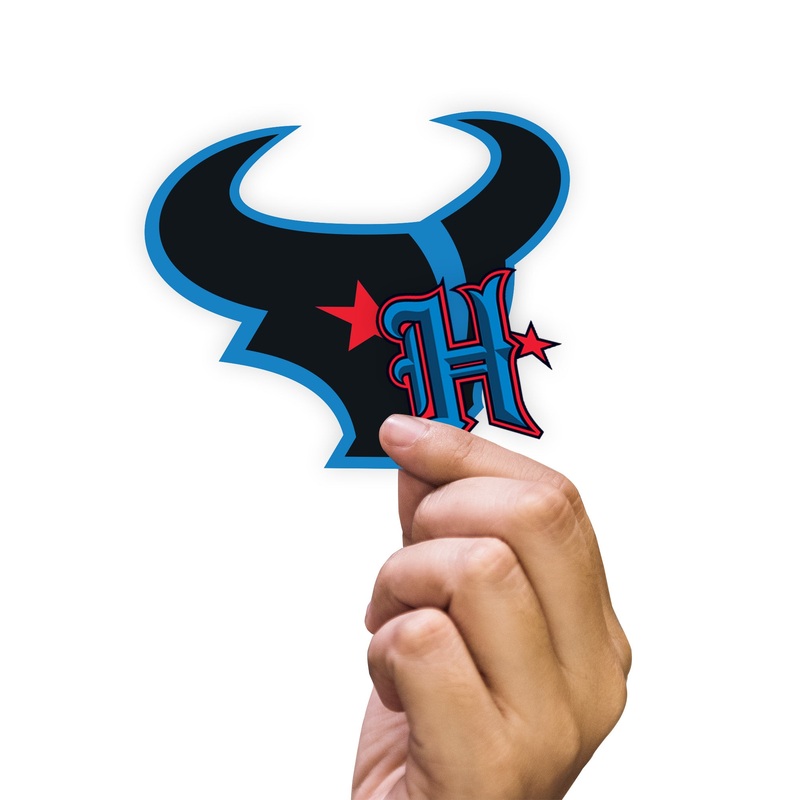 Houston Texans – 5 Logo Minis (Mixed Sizes) – Official NFL – Reusable Vinyl Decals #2