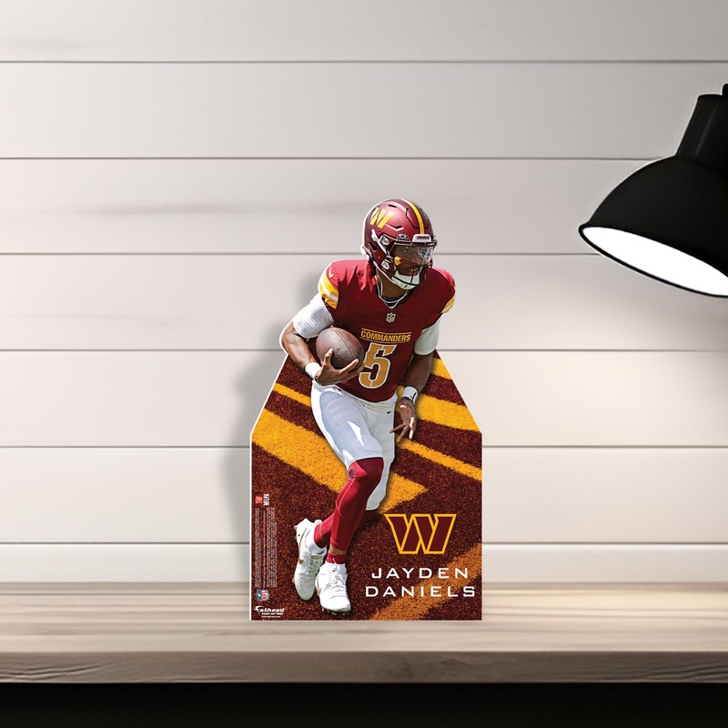 Jayden Daniels – Mini Stand Out – Official NFL – Washington Commanders – Cardstock Cutout