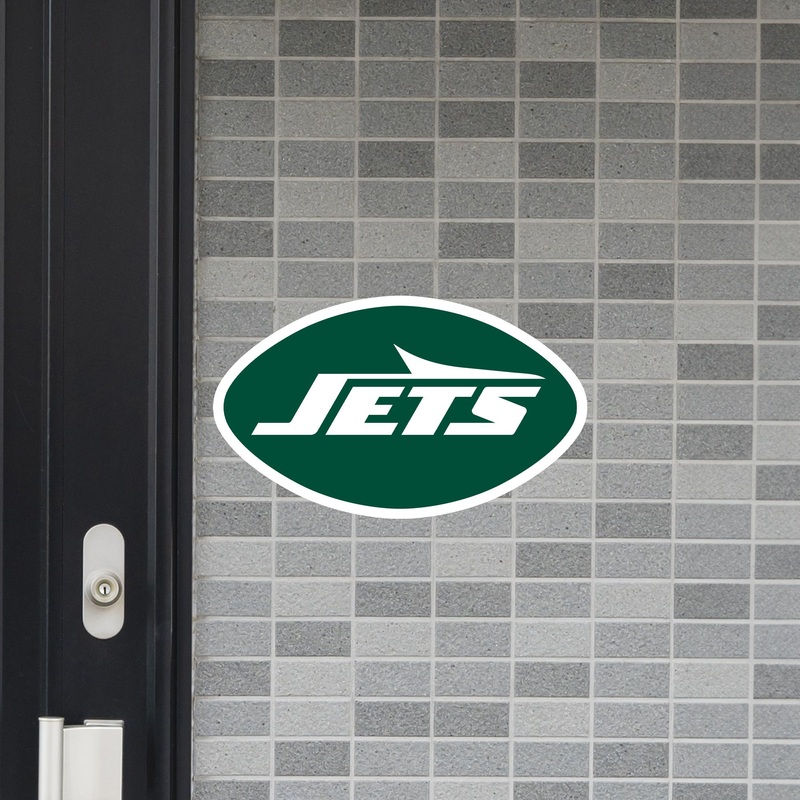 New York Jets – Logo – Outdoor Wall Decals – Official NFL – Scratch Resistant Alumigraphics Smooth