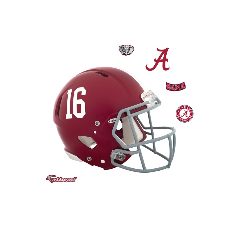 Alabama Crimson Tide – RealBig Helmet Collection – Official NCAA – University of Alabama – Reusable Vinyl Wall Decals #2