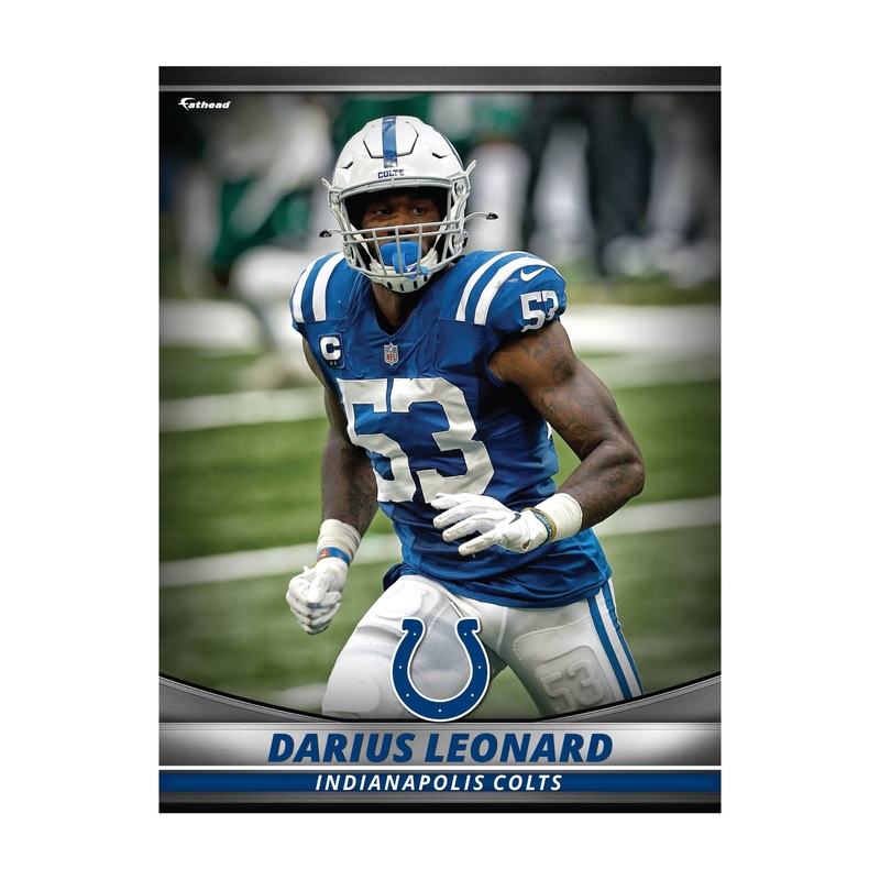 Jonathan Taylor – GameStars Series – Peel & Stick Poster – Official NFL – Indianapolis Colts – Reusable Vinyl Wall Decal