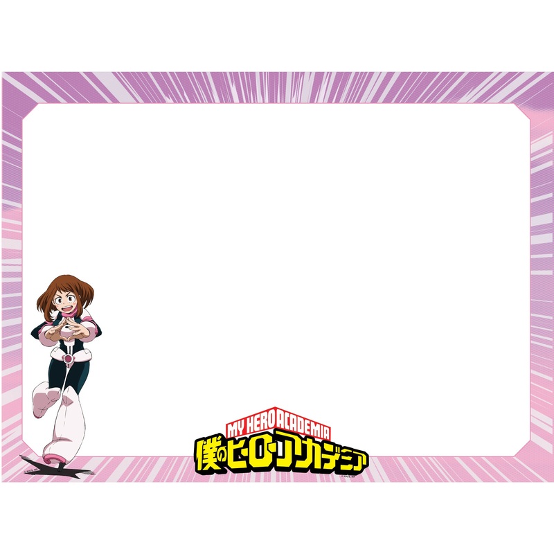 My Hero Academia – Ochaco – Dry Erase – Official Funimation – Reusable Vinyl Wall Decal