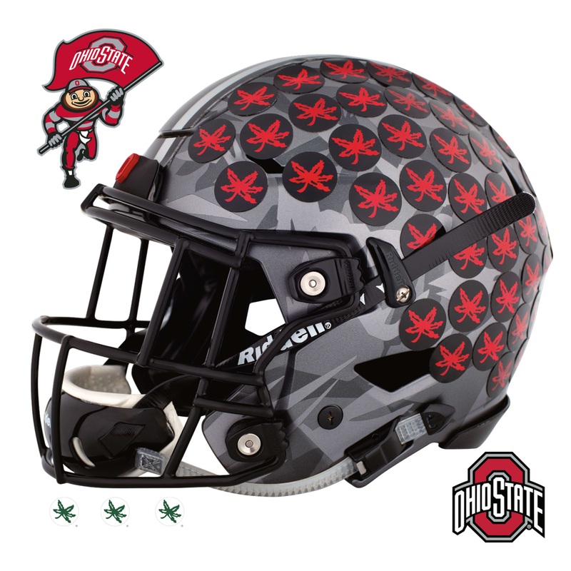 Ohio State Buckeyes – RealBig Helmet Collection – Official NCAA – Reusable Vinyl Wall Decals #1
