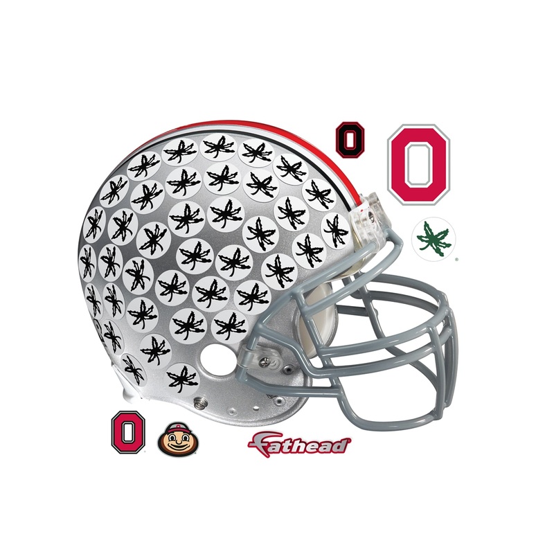 Ohio State Buckeyes – RealBig Helmet Collection – Official NCAA – Reusable Vinyl Wall Decals #2