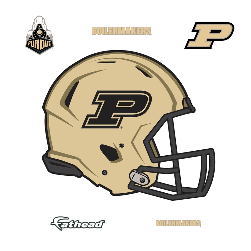 Purdue Boilermakers – RealBig Helmet Collection – Official NCAA – Reusable Vinyl Wall Decals