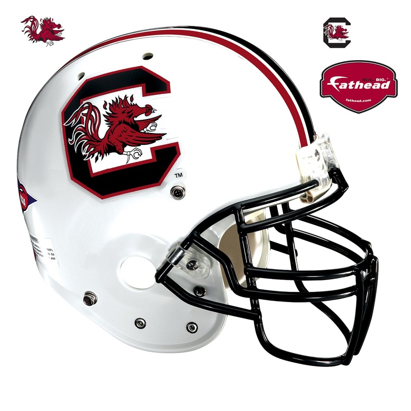 South Carolina Gamecocks – RealBig Helmet Collection – Official NCAA – Reusable Vinyl Wall Decals