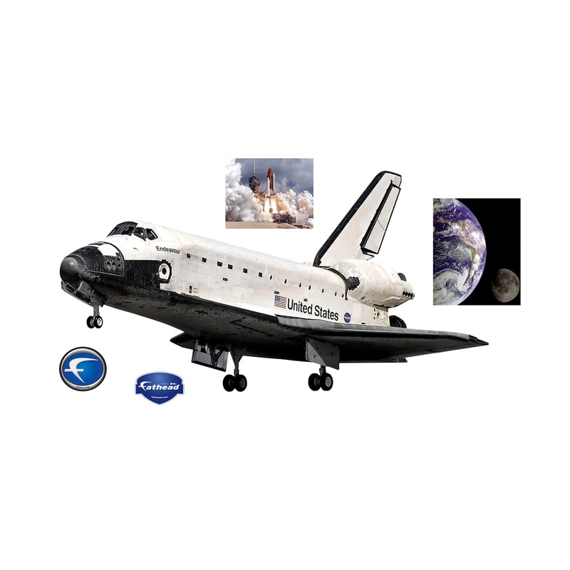 Space Shuttle Endeavor Endeavor        –   Removable     Adhesive Decal