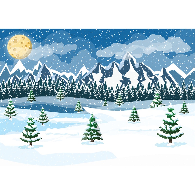 Christmas: Cheese Moon Poster – Removable Adhesive Decal