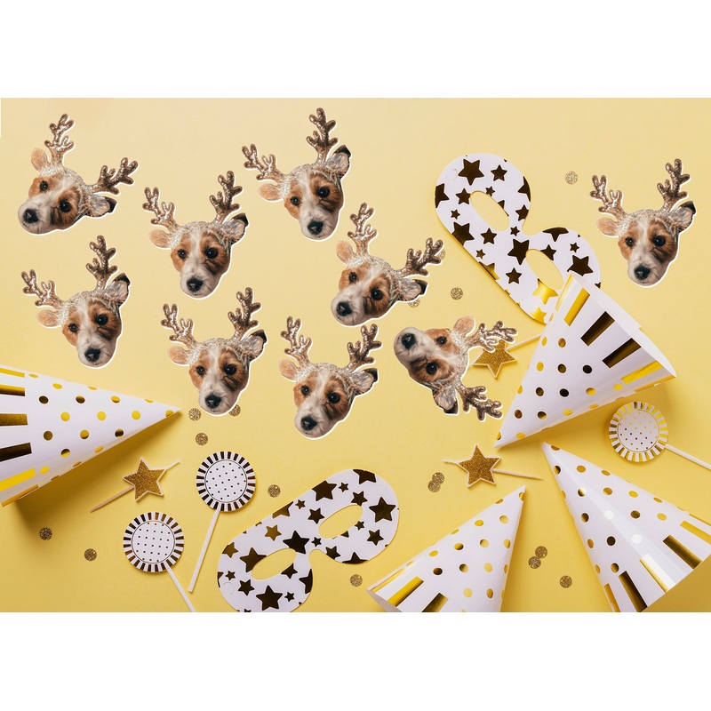 Christmas: Christmas Puppy Minis – Big Head