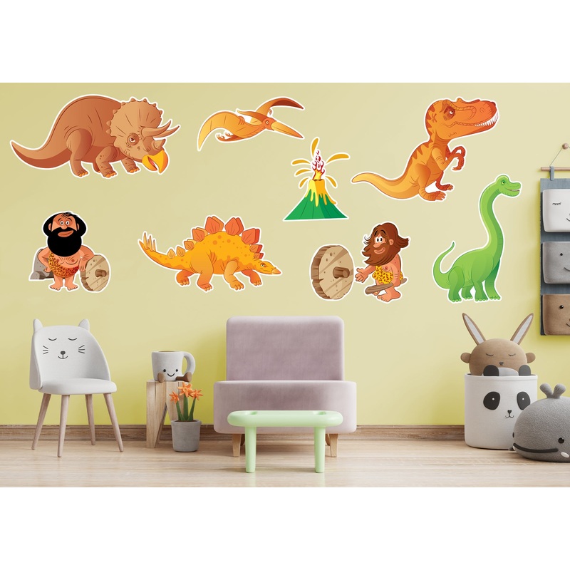 Dinosaur:  Prehistory Collection        –   Removable     Adhesive Decal