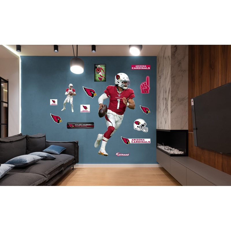 Kyler Murray – RealBig Home Collection – Official NFL – Arizona Cardinals – Reusable Vinyl Wall Decals