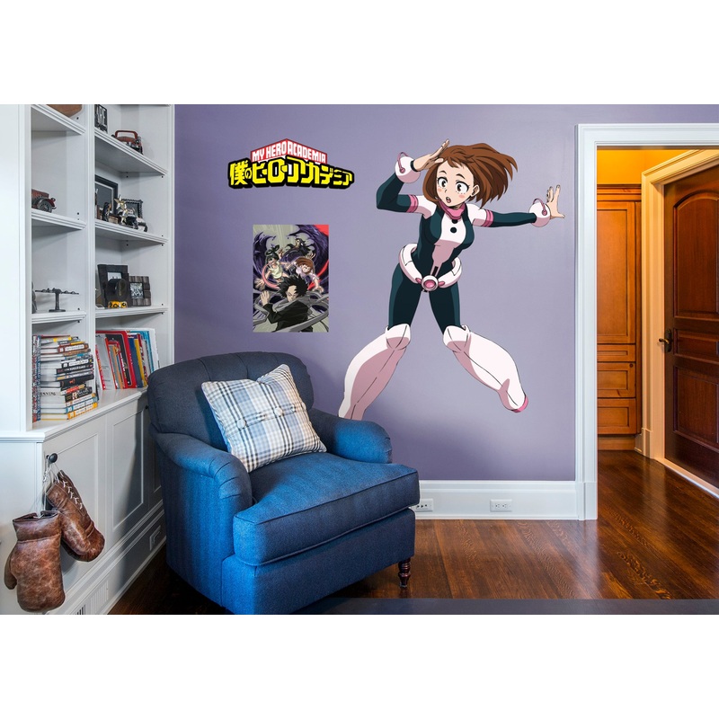 Ochaco – My Hero Academia – RealBig Collection – Official Funimation – Reusable Vinyl Wall Decals