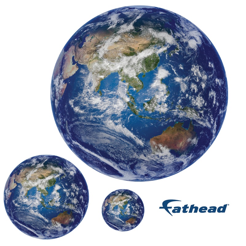 Planets: Earth RealBig – Removable Adhesive Decal