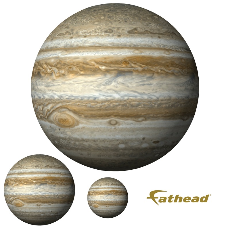 Planets: Jupiter RealBig – Removable Adhesive Decal