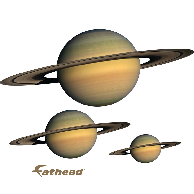 Planets: Saturn RealBig – Removable Adhesive Decal
