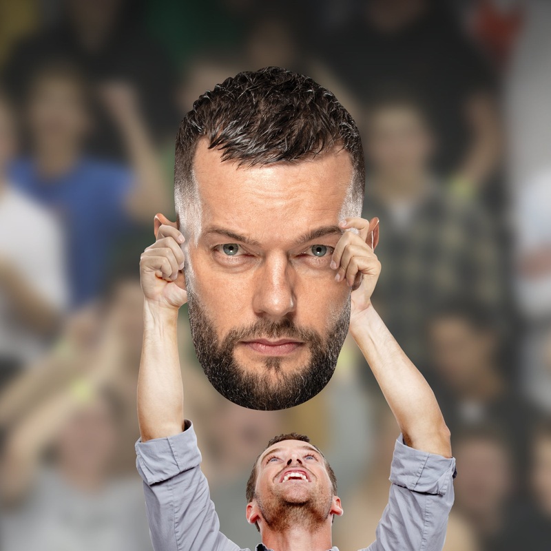 Finn Blor – Big Head – Official WWE – WWE – Foam Core Cutout