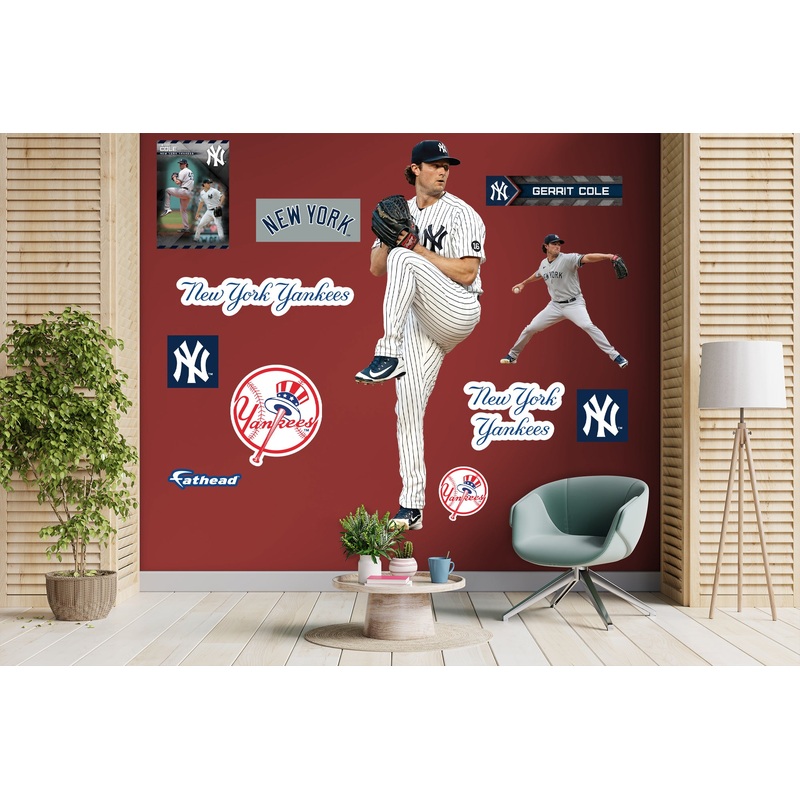 Gerrit Cole – RealBig Collection – Official MLB – New York Yankees – Reusable Vinyl Wall Decals #2