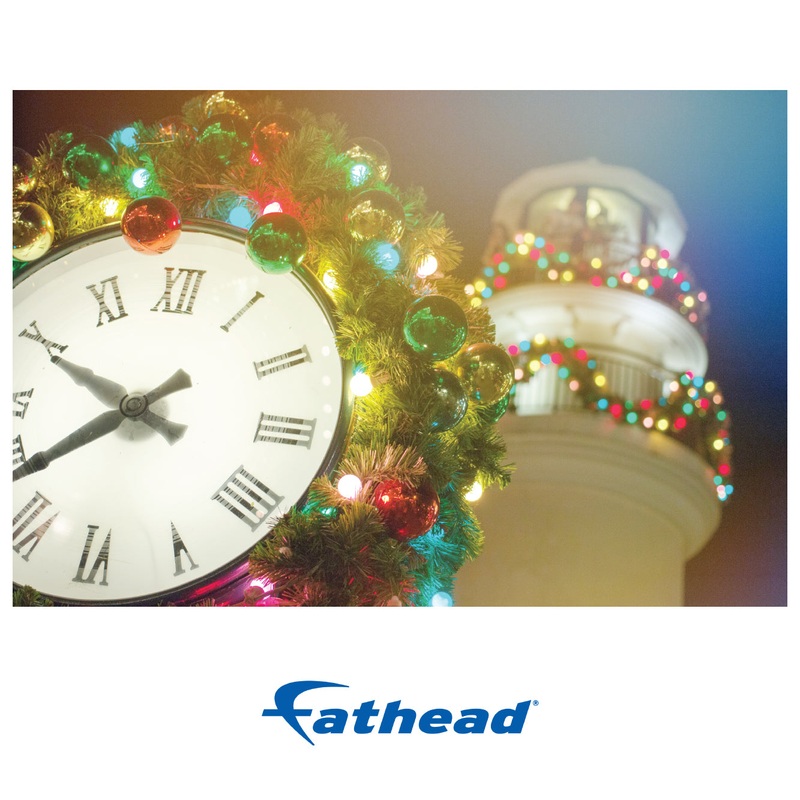 New Year: Around the Clock Poster – Removable Adhesive Decal