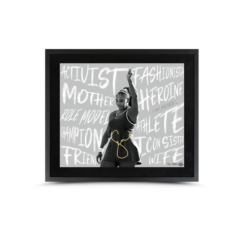 SERENA WILLIAMS MORE 24×20 FRAMED LE: 50