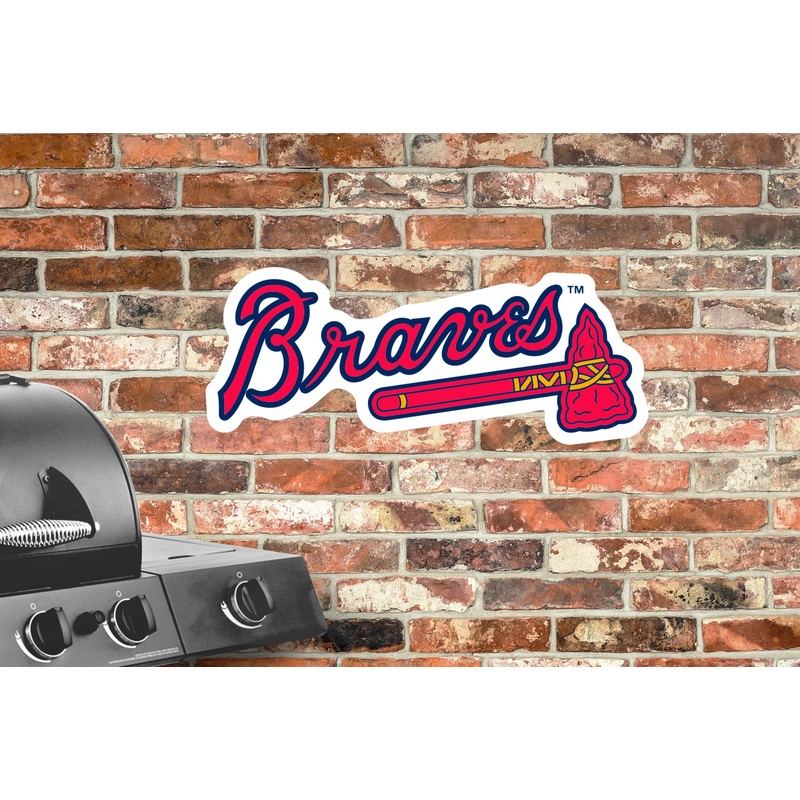 Atlanta Braves – Logo – Outdoor Wall Decals – Official MLB – Scratch Resistant Alumigraphics Smooth