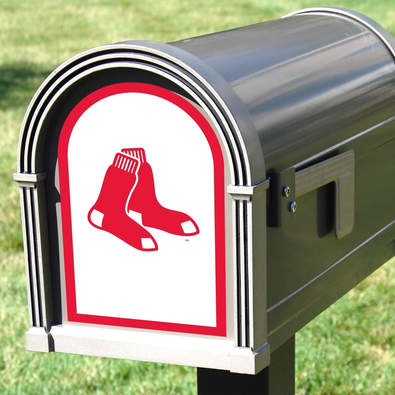 Boston Red Sox – Mailbox Logo – Outdoor Wall Decal – Official MLB – Scratch Resistant Alumigraphics Smooth