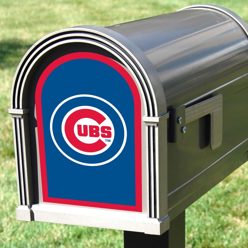 Chicago Cubs – Mailbox Logo – Outdoor Wall Decal – Official MLB – Scratch Resistant Alumigraphics Smooth