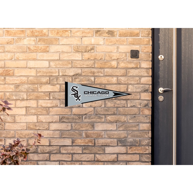 Chicago White Sox – Pennant – Outdoor Wall Decal – Official MLB – Scratch Resistant Alumigraphics Smooth