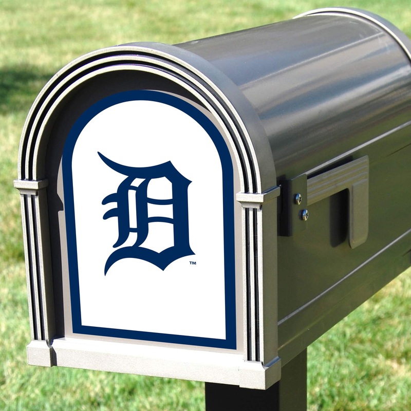 Detroit Tigers – Mailbox Logo – Outdoor Wall Decal – Official MLB – Scratch Resistant Alumigraphics Smooth