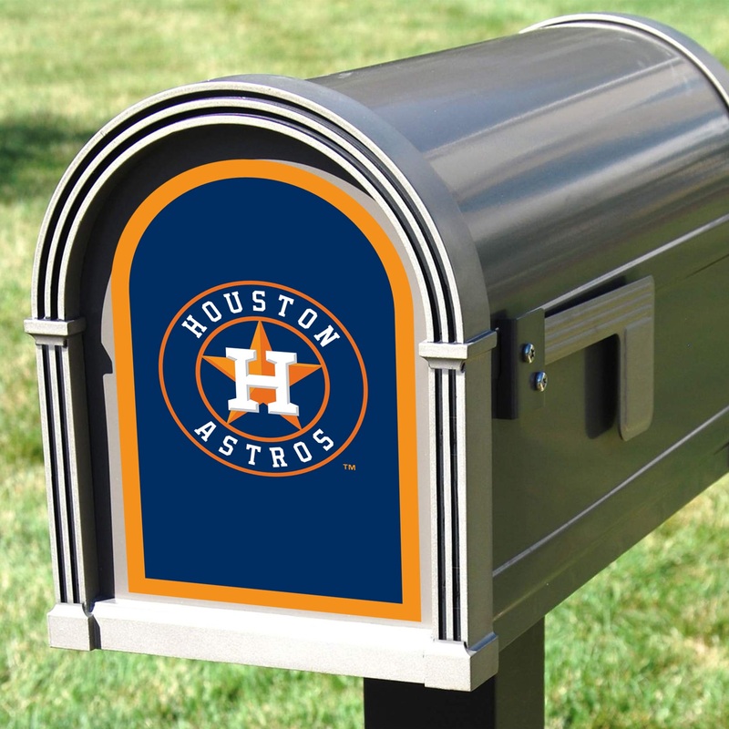 Houston Astros – Mailbox Logo – Outdoor Wall Decal – Official MLB – Scratch Resistant Alumigraphics Smooth