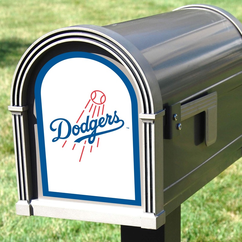 Los Angeles Dodgers – Mailbox Logo – Outdoor Wall Decal – Official MLB – Scratch Resistant Alumigraphics Smooth
