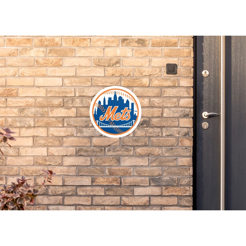 New York Mets – Logo – Outdoor Wall Decals – Official MLB – Scratch Resistant Alumigraphics Smooth