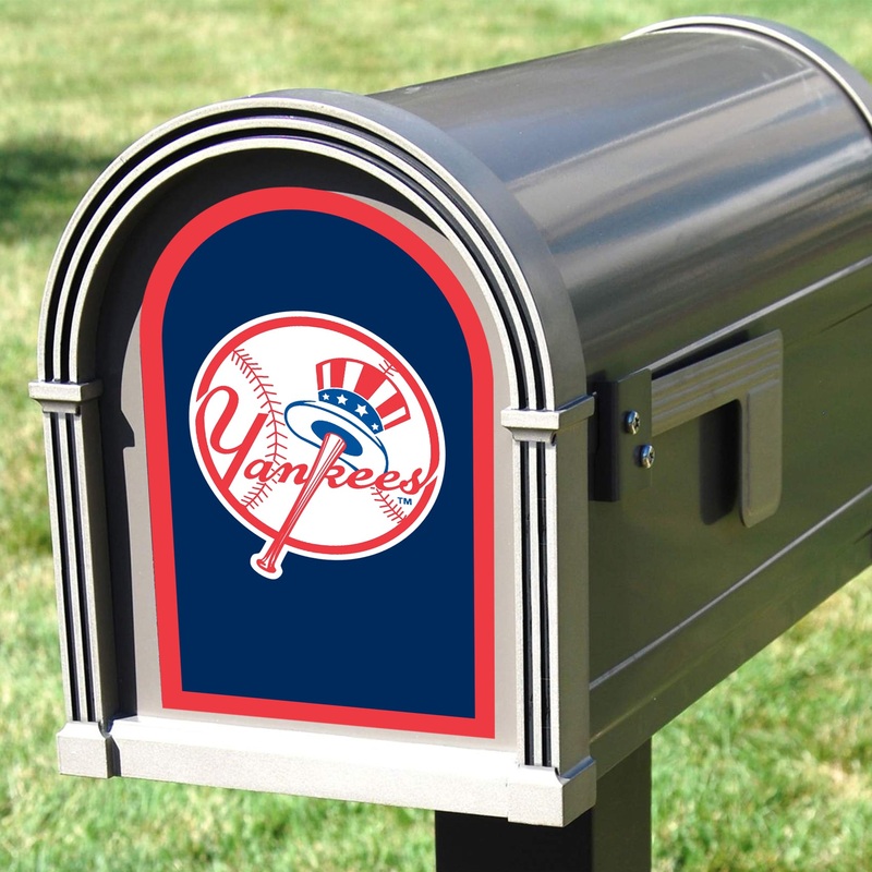 New York Yankees – Mailbox Logo – Outdoor Wall Decal – Official MLB – Scratch Resistant Alumigraphics Smooth