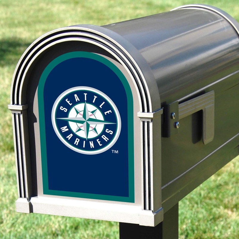 Seattle Mariners – Mailbox Logo – Outdoor Wall Decal – Official MLB – Scratch Resistant Alumigraphics Smooth