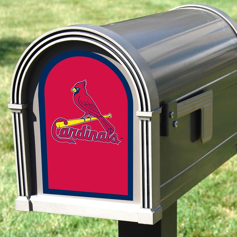 St. Louis Cardinals – Mailbox Logo – Outdoor Wall Decal – Official MLB – Scratch Resistant Alumigraphics Smooth