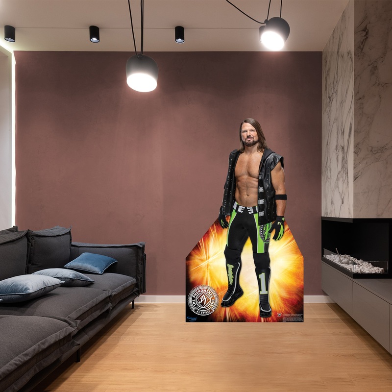 AJ Styles – Life-Size Stand Out – Official WWE – Foam Core Cutout